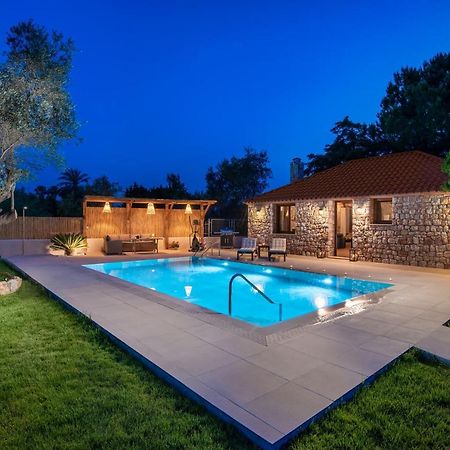 Villa Filerolia Stone House Pastida Exterior foto