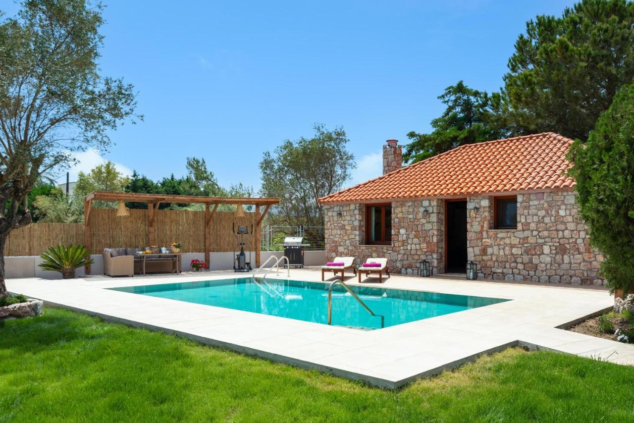 Villa Filerolia Stone House Pastida Exterior foto